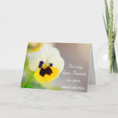 Chemo Cancer Support Pour Carte Ami (Devant)