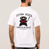 Chemo Ninja Cancer Assassin T-shirt (Achterkant)