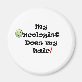 ChemoHair Blk Ltrs Magneet