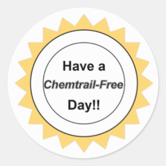 Chemtrail Gratis Dag - Stickers
