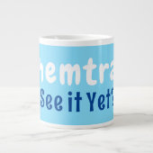 #chemtrails extra grote beker (Voorkant)