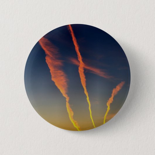 ChemTrails Ronde Button 5,7 Cm (Voorkant)