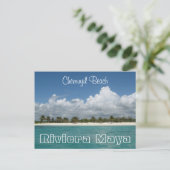 Chemuyil Beach Briefkaart (Staand voorkant)