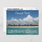 Chemuyil Beach Briefkaart (Voorkant / Achterkant)