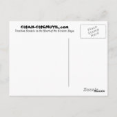 Chemuyil Beach Briefkaart (Achterkant)