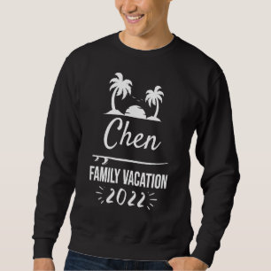 Chen Familie Vakantie Tropische Groepsreis Strand Trui