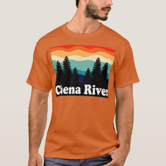 Chena River Alaska Retro T-shirt