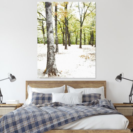 Chêne Forêt Nature Paysage toile Imprimer (Insitu(Chambre))