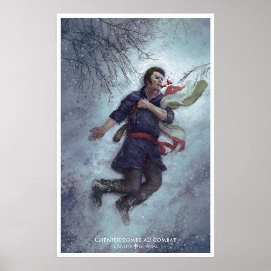 Chenicus valt in de strijd poster (Voorkant)