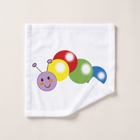 chenille bébé mignonne (Gant de toilette)