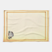 chenille figue gouttes de rosée serviette de cuisi (Horizontal)
