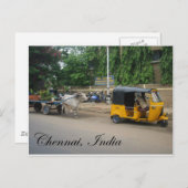 Chennai, India Briefkaart (Voorkant / Achterkant)