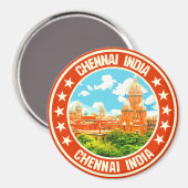 Chennai Magneet (Voorkant / Achterkant)