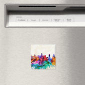 Chennai Skyline Magneet (Insitu (Vaatwasser))