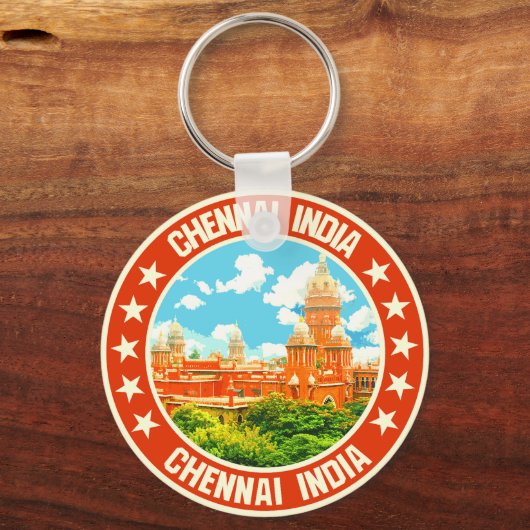 Chennai Sleutelhanger (Achterkant)