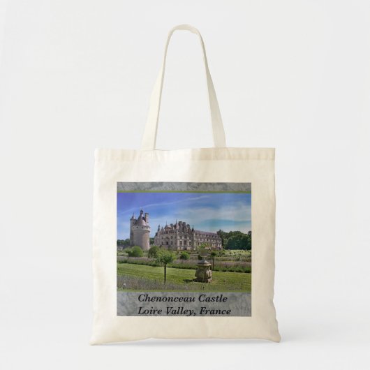 Chenonceau Castle France Foto Canvas tas (Voorkant)