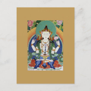Chenrezig Bodhisattva of Compassion Briefkaart