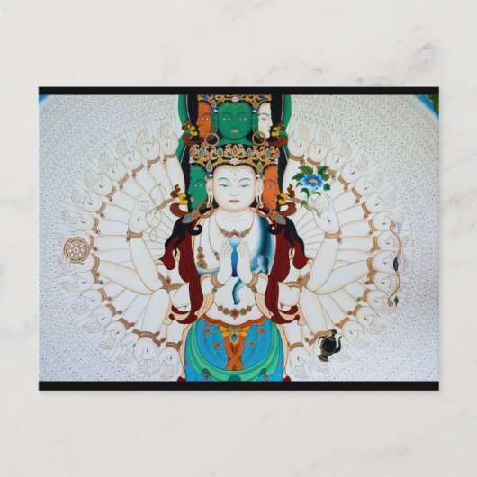 Chenrezig Briefkaart (Voorkant)