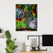 Chenrezig Energy Poster (Thuiskantoor)