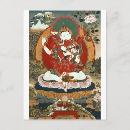 CHENREZIG GYALWA GYATSO BRIEFKAART (Voorkant)