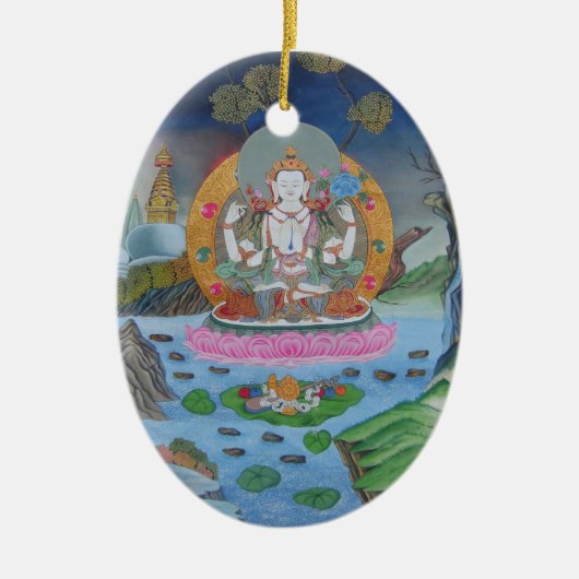 Chenrezig Ornament (Voorkant)