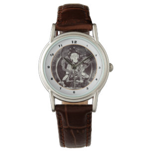 Chenrezing Buddha,  Heruka, Tibet/boeddhisme Horloge