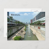 Cheonggye Stream Briefkaart (Voorkant / Achterkant)