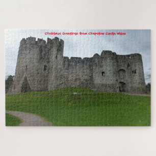 Chepstow Castle Wales Jigzaag Puzzle Legpuzzel