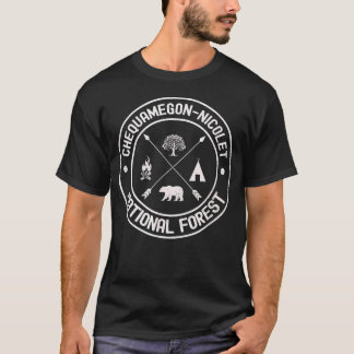 Chequamegon-Nicolet Nationaal Bos T-shirt