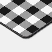 Chèque de bison noir et blanc (Coin)