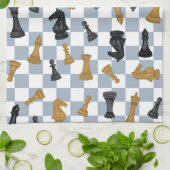 Chèque Pour La Vie Planche D'Échecs Serviette De C (Plié)