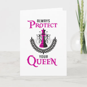 Cheque Queen Chess Board Checkmate Board Funny Gif Kaart