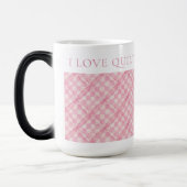 CHÈQUE ROSE QUILT Tall Morphing Mug (Gauche)