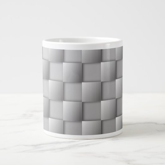 Chèques d'argent Géant café Mug (Devant)