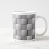 Chèques d'argent Géant café Mug (Droite)