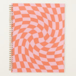 Chèques Retro Pastel Peach Checks Warped Checkerbo<br><div class="desc">Rhubarb rouge pêche rose et rose pastel muet chèques damier. Conception à damiers déformée parfaite. Vérificateurs déformés modernes. Ce joli design rétro psychédélique vous emmène au pays des merveilles. Chèques déformés aux couleurs pastel. Twirl et tourbillonner,  tours,  à damiers motif</div>