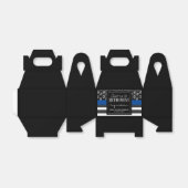 Cheques to Retirement Police Officer Bedankdoosjes (Uitgevouwen)