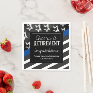 Cheques to Retirement Police Officer  Servet