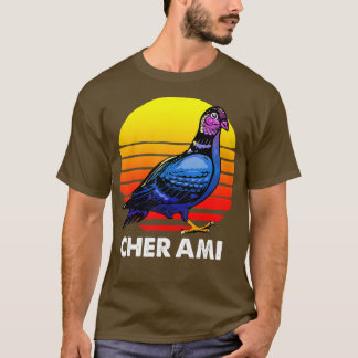 Cher Ami World War Hero Drager Pigeon 1 T-shirt