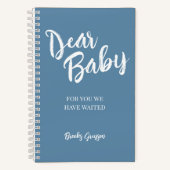 Cher bébé, Journal de grossesse Keepsaké (Recto)