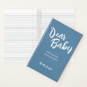 Cher Bébé, Journal de Grossesse Souvenir (À l'intérieur)