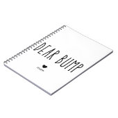 Cher Bump Grossesse Journal Amour Maman (Côté gauche)