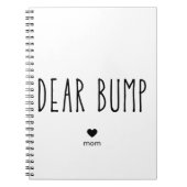 Cher Bump Grossesse Journal Amour Maman (Devant)