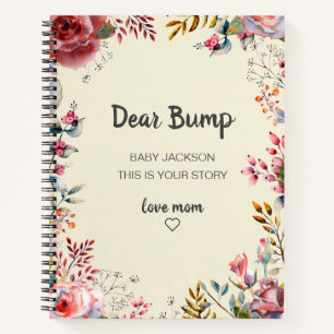 Cher Bump Keepsaké Journal de grossesse