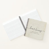 Cher Bump Keepsaké Journal de grossesse (Intérieur)