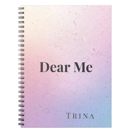 Cher Cahier d'amour pour moi-même (Devant)