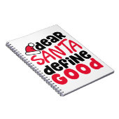 Cher carnet drôle de Noël | de Père Noël (Côté Droit)