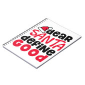 Cher carnet drôle de Noël | de Père Noël (Côté gauche)