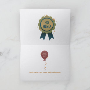 Cher Dada 5" x 7" Jolie carte pour la fête des pè