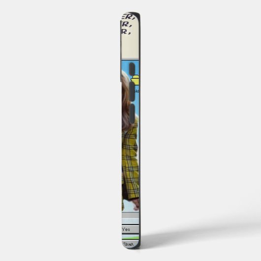Cher is Clueless Case-Mate iPhone Case (Achterkant / Links)